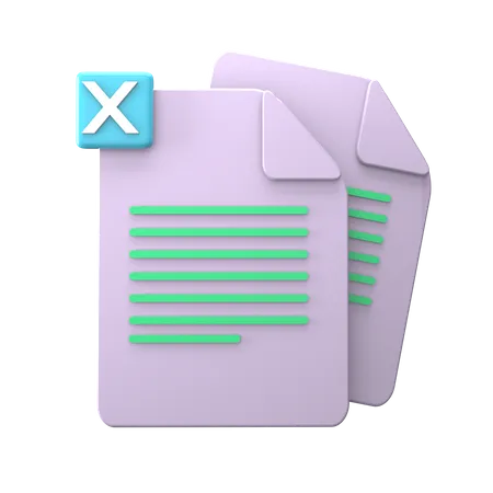 Files Failed  3D Icon