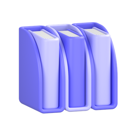 Files Rack  3D Icon