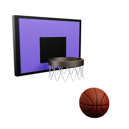 Panier de basket  3D Icon