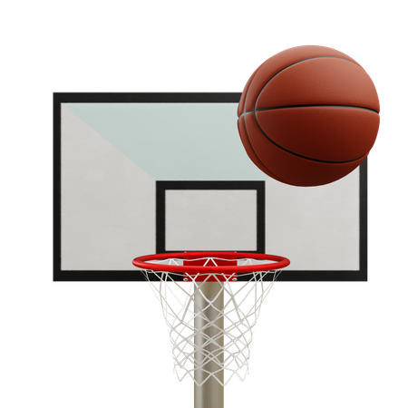 Panier de basket  3D Icon