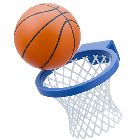 Panier de basket  3D Icon