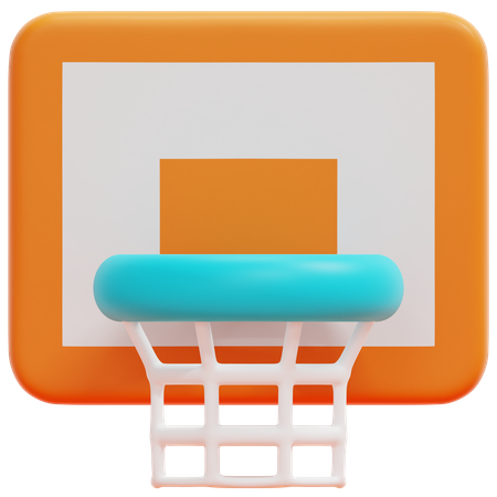 Panier de basket  3D Icon