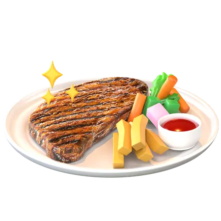 Bife  3D Icon