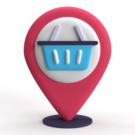 Geschäftsort  3D Icon