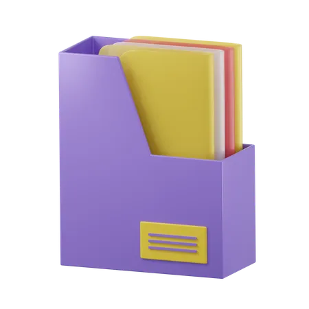 Filing Box  3D Icon