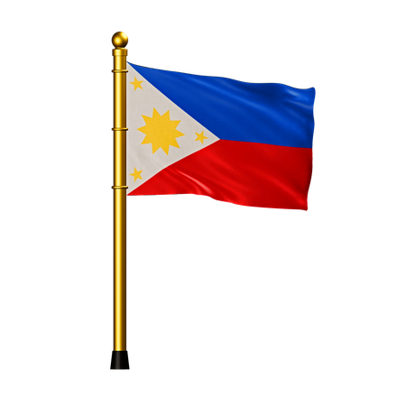 Bandeira das filipinas  3D Icon