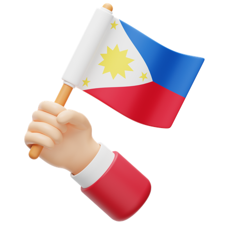 Bandeira das filipinas  3D Icon