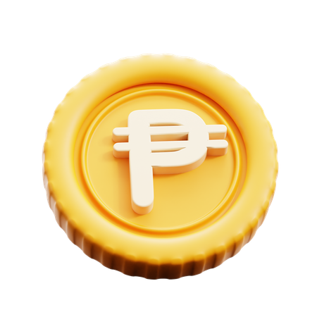 Peso filipino  3D Icon