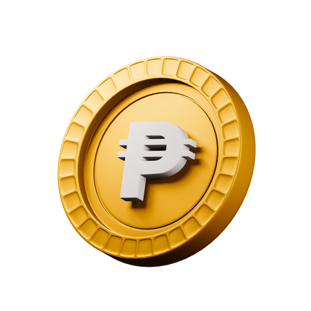 Peso filipino  3D Icon