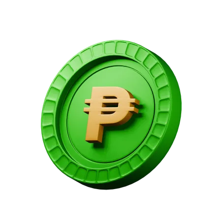 Peso filipino  3D Icon