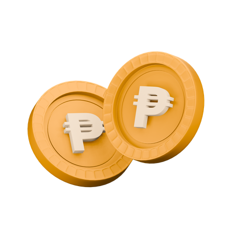 Peso filipino  3D Icon