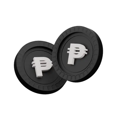 Peso filipino  3D Icon