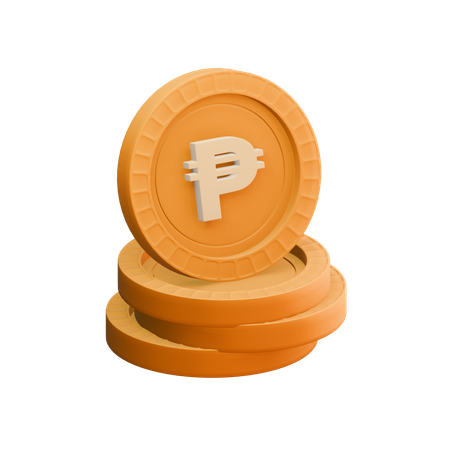 Peso filipino  3D Icon