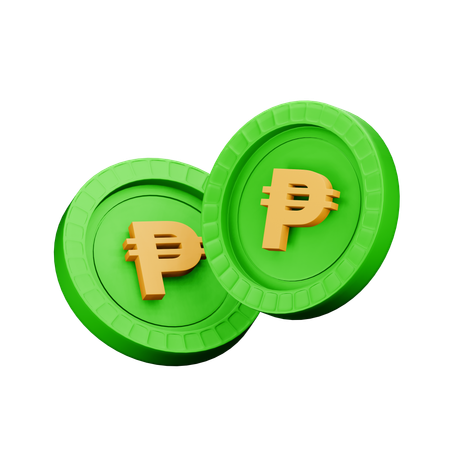 Peso filipino  3D Icon