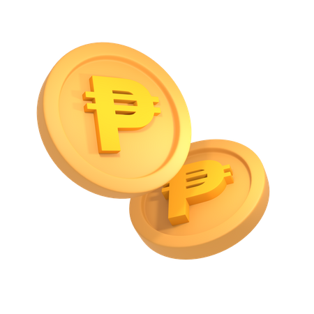 Peso filipino  3D Icon