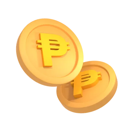 Peso filipino  3D Icon