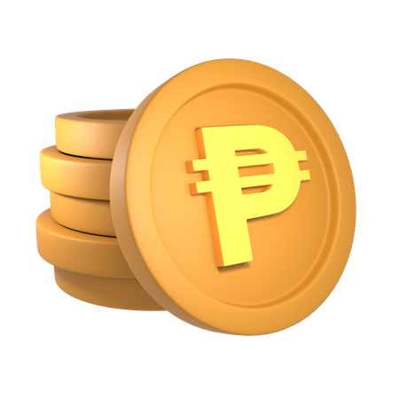 Peso filipino  3D Icon