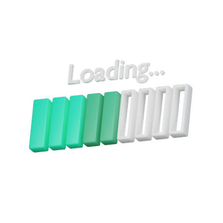 Fill Loading  3D Icon