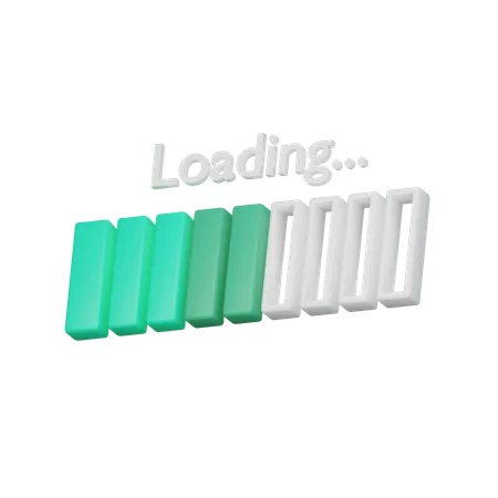 Fill Loading  3D Icon