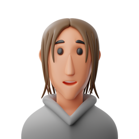 Fille à la mode  3D Icon