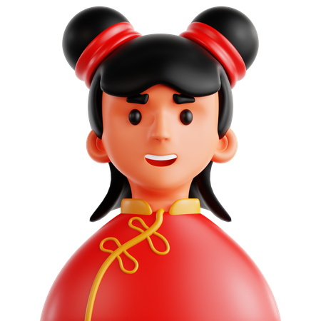 Chinoise  3D Icon