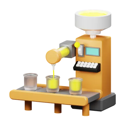 Filling Machine  3D Icon