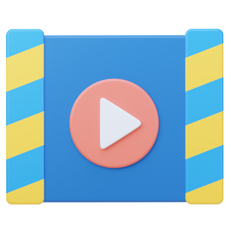 Film  3D Icon