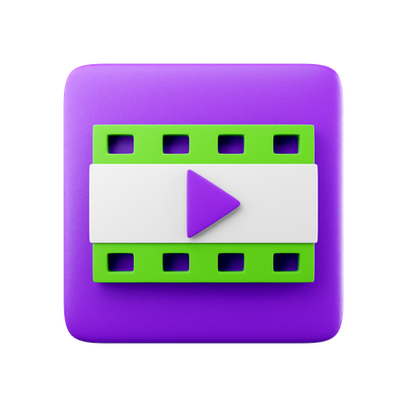 Film  3D Icon