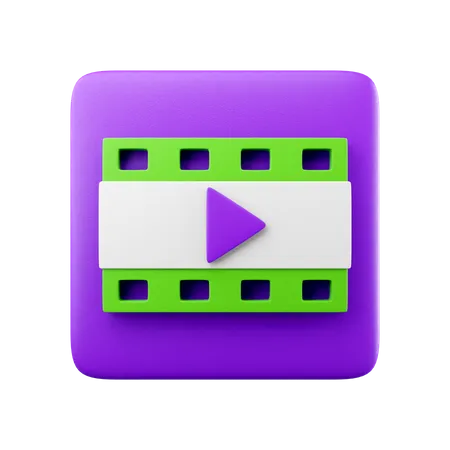 Film  3D Icon