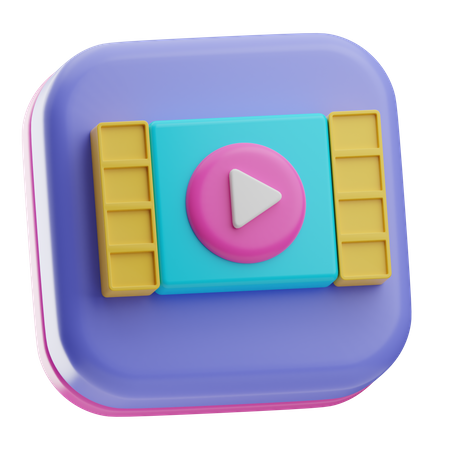 Film  3D Icon