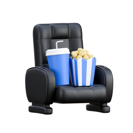 Film schauen  3D Icon