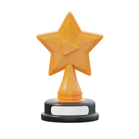 Film Award  3D Icon