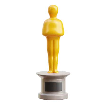 Film Award  3D Illustration