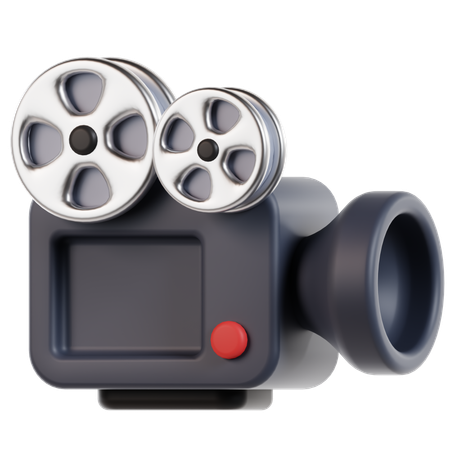 ムービーカメラ  3D Icon