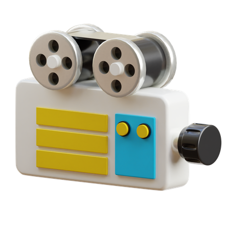 ムービーカメラ  3D Icon