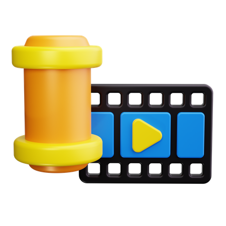 Film Canister  3D Icon