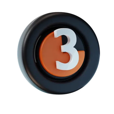 Film-Countdown  3D Icon