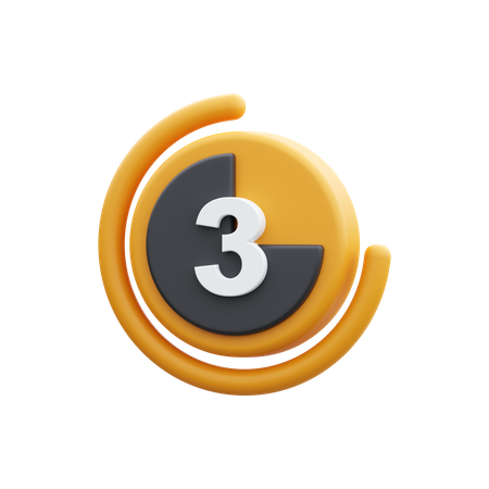 Film-Countdown  3D Icon