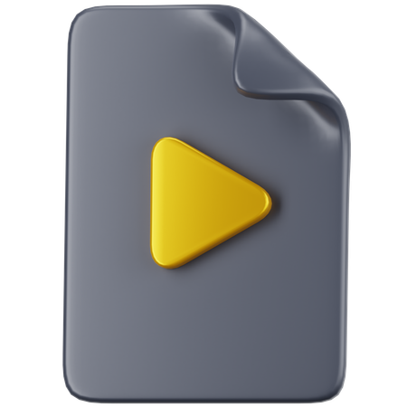 Fichier de film  3D Icon