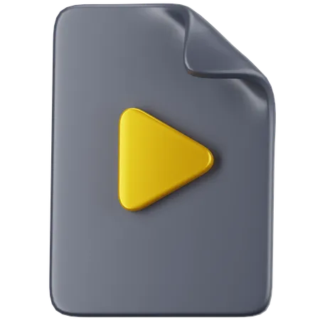 Fichier de film  3D Icon