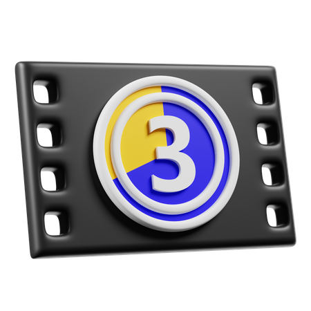 Film making  3D Icon
