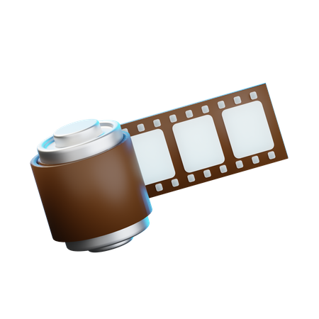 Film négatif  3D Icon