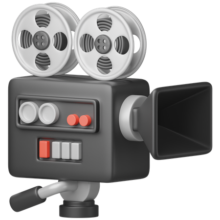 Film Projector  3D Icon