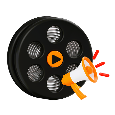 Film Promotion  3D Icon