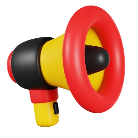 Directors Announcement Directors Guidance Producers Announcement Announcement Megaphone Marketing Promotion Advertising Advertisement Ads Loudspeaker Bullhorn Speaker Advertise 3D Icon