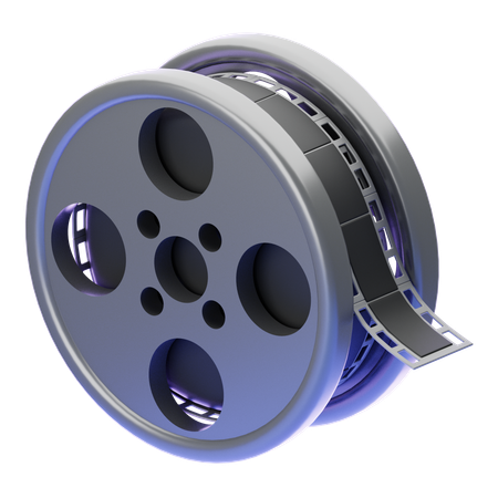 FILM REEL  3D Icon