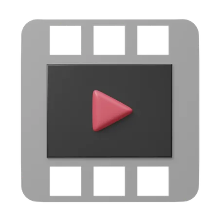 Film reel  3D Icon