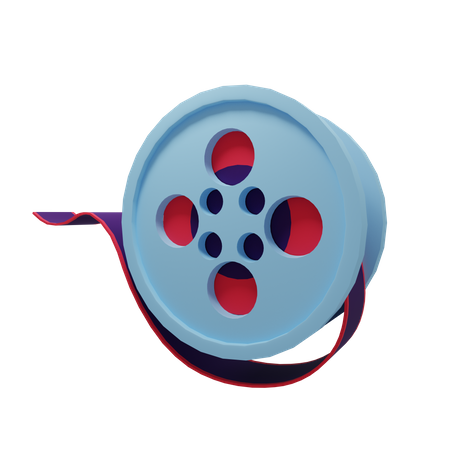 Film Reel  3D Illustration