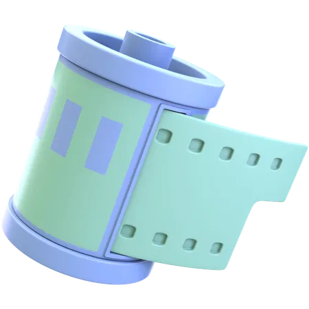 Film Roll  3D Icon