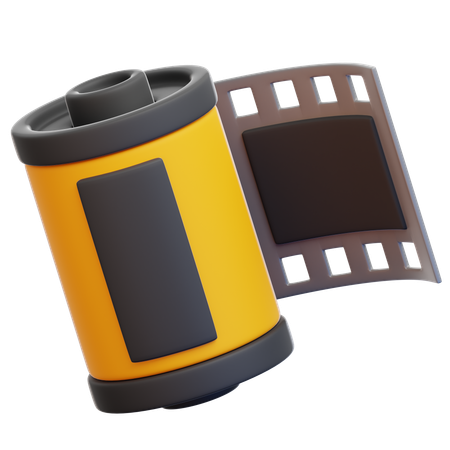 Film Roll  3D Icon